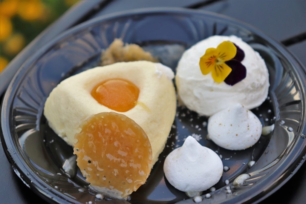 Best Flower and Garden Festival food and drinks - honey cheesecake