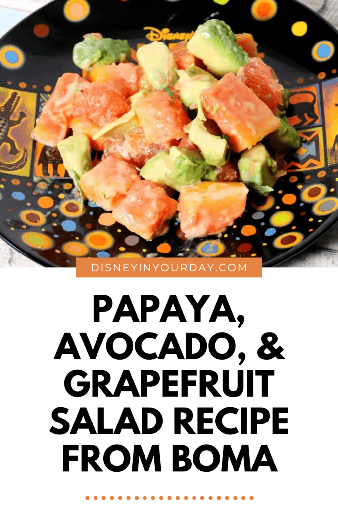 Boma salad recipe - Disney in your Day