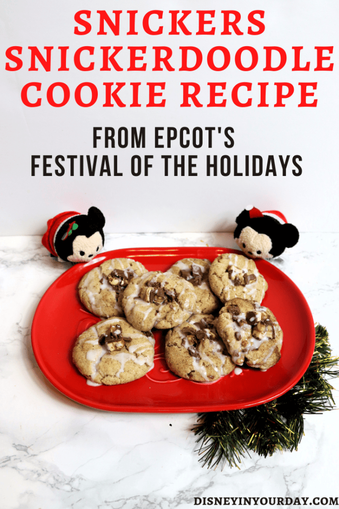 Snickers Snickerdoodle recipe - Disney in your Day